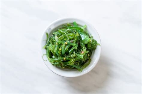 Premium Photo | Seaweed salad -japanese style