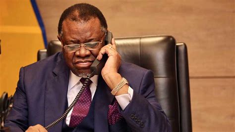 Namibian President Hage Geingob Requests Additional Chinese Financial ...