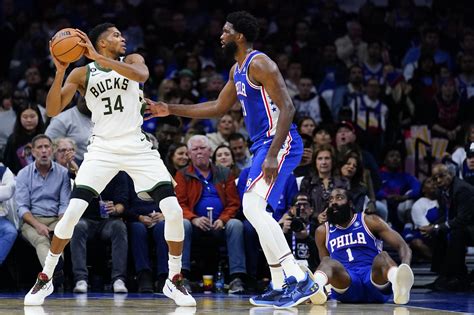 Giannis scores 21, Matthews' 3 sends Bucks past 76ers 90-88 | AP News