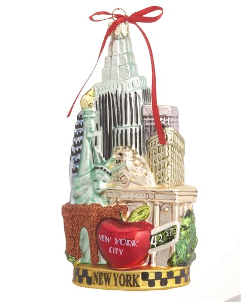 New York City Christmas Ornament - City | ChristmasOrnaments.com