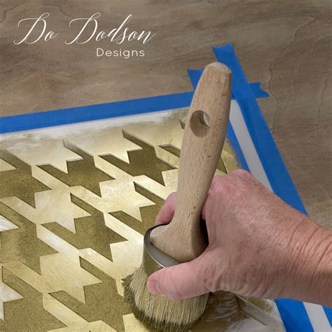 How To Stencil On Fabric Without Bleeding - Do Dodson Designs