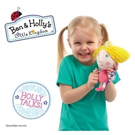 Ben & Holly 7 inch Talking Soft Toy - Princess HollyToys from Character