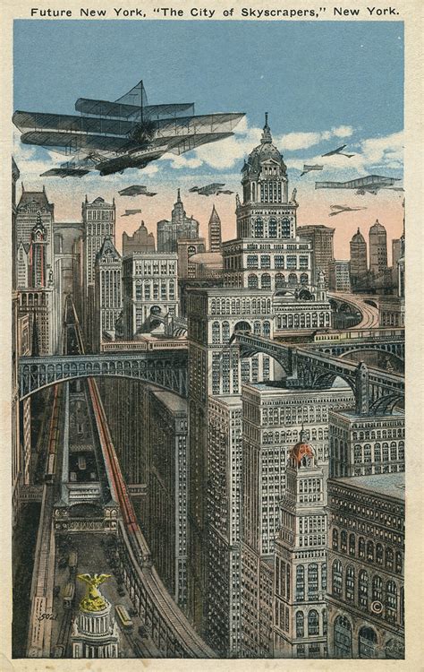 Future New York, "The City of Skyscrapers," New York, circ… | Flickr