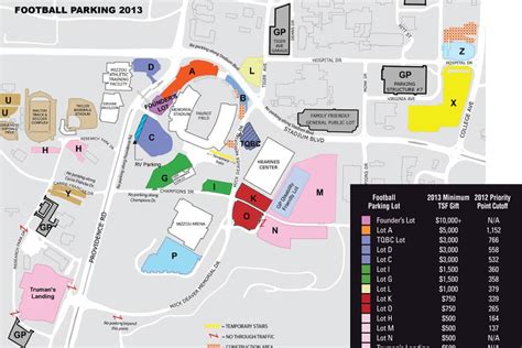 Mizzou Campus Map Printable