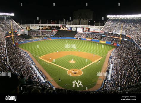 Baseball Stadium At Night Wallpaper