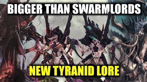 The 7 New Tyranid Bioforms of Leviathan in M42 - 2023 (Warhammer 40K) - YouTube