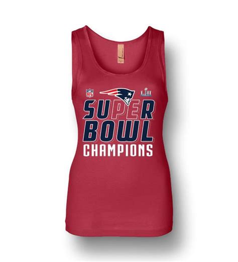 Super Bowl 53 Champions New England Patriots Womens Jersey Tank ...