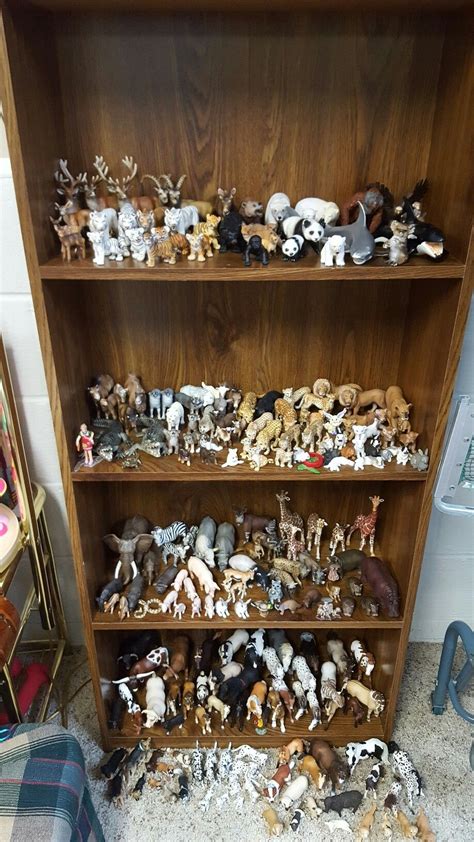 This is my entire collection of Schleich, PAPO, MOJO, Safari Ltd., and ...