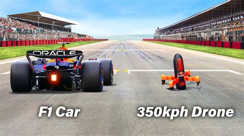 World's fastest 350kph camera drone beats F1 racing car - Geeky Gadgets