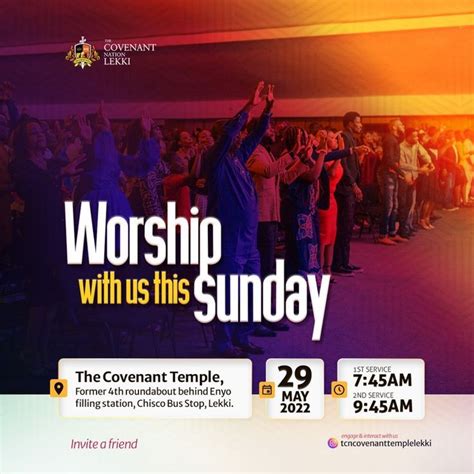 Worship with us Flyer | Graphic design inspiration poster, Church ...