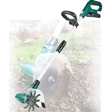 Buy Electric Rotavator,20v Electric Cordless Hand Tiller Cultivator,Garden Tiller With ...