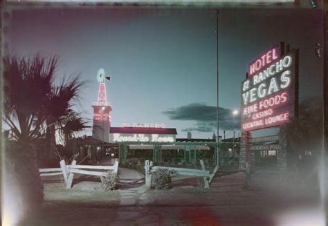 Vintage Las Vegas — El Rancho Vegas, 1940s. Undated photos from the...