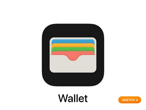 Apple "Wallet" App Icon - iOS 13 by Around Sketch on Dribbble