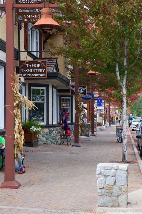 Tahoe City | Lake Tahoe, California. | Photos by Ron Niebrugge