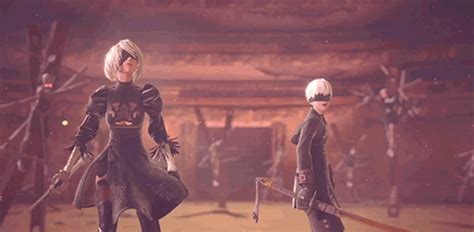 Nier automata 2b nier automata 2b gif - frosdfirst