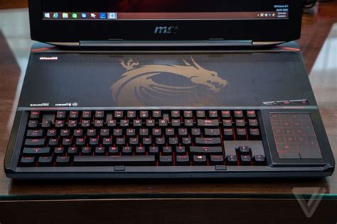 This is MSI's insane mechanical keyboard laptop | Laptop, Msi, Keyboard