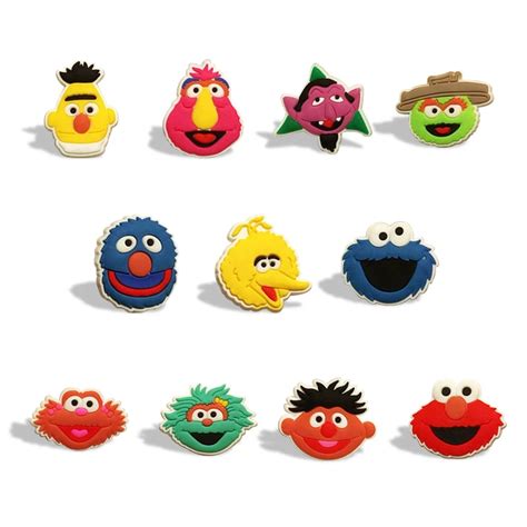 Aliexpress.com : Buy 11pcs Sesame Street Creative PVC 1.3CM Blackboard/Fridge Magnets School ...