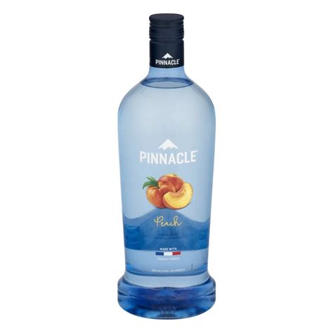 Pinnacle Peach Flavored Vodka (1.75 L) - Instacart