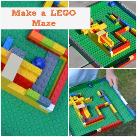 How to make a LEGO maze