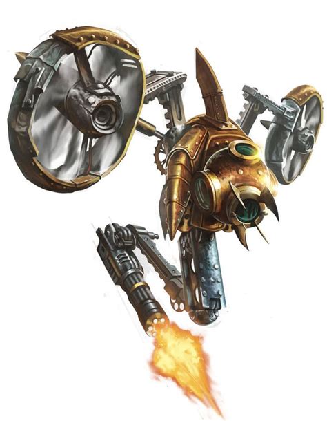 Steampunk Drone by davidhueso on DeviantArt | Steampunk art, Steampunk robots, Fantasy creatures art