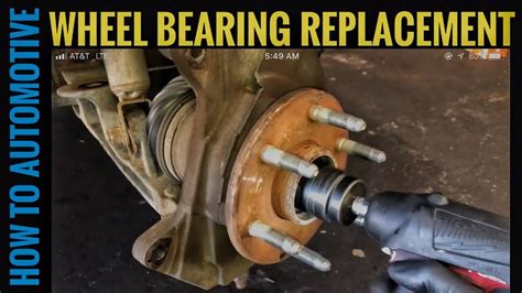 Replace Wheel Bearing On 2004 Chevy Silverado