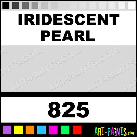 Iridescent Pearl Classic Acrylic Paints - 825 - Iridescent Pearl Paint ...