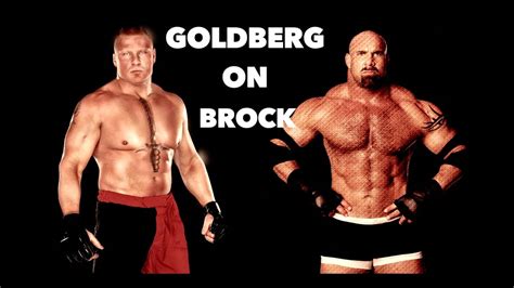 Bill Goldberg on his Wrestlemania 20 match with Brock Lesnar - YouTube