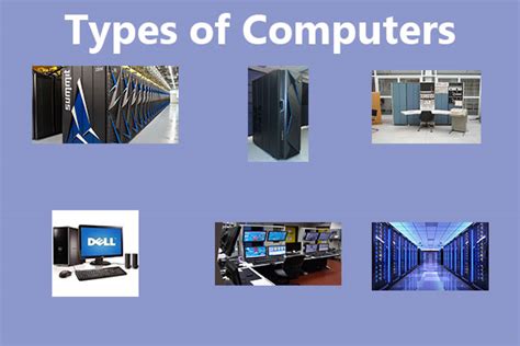 6 Types of Computers and Their Purposes