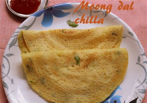 Moong dal chilla recipe – how to make moong dal chilla recipe – snacks ...