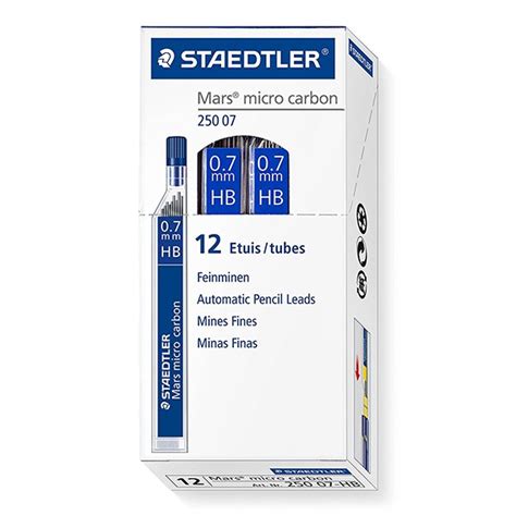 Buy Staedtler Mechanical Pencil Lead 0.7mm (box/12tubes) Online @ AED35 ...