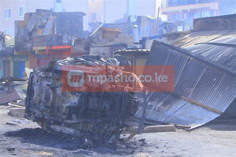 Aftermath of Embakasi gas explosion fire in photos