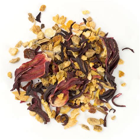 Orange Hibiscus Iced Tea - Silk Road Teas