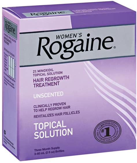 ROGAINE WOMEN'S TOPICAL SOLUTION (6 MONTHS) 2% minoxidil regaine hair woman 312547780209 | eBay