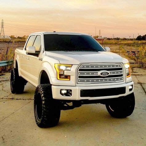 900+ Lifted White 2015-2020 F150 Platinum ideas in 2021 | f150, ford f150, ford trucks