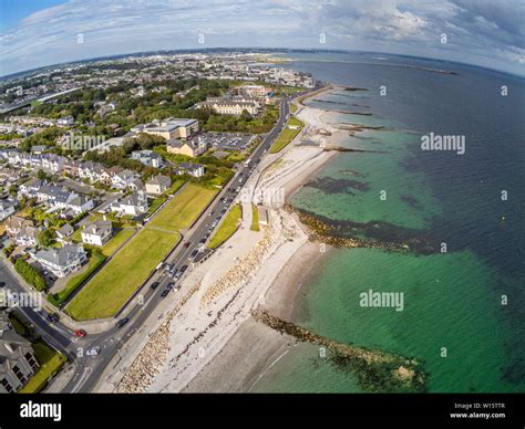 Aerial view of Salthill beach, Galway, Ireland Stock Photo - Alamy