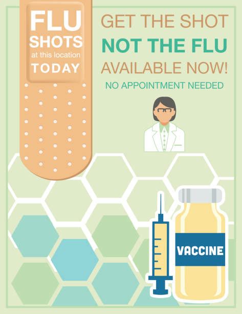 Best Fall Flu Or Influenza Shot Poster Template Illustrations, Royalty-Free Vector Graphics ...