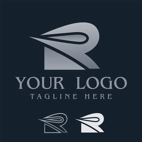 r monogram logo free vector 8824889 Vector Art at Vecteezy