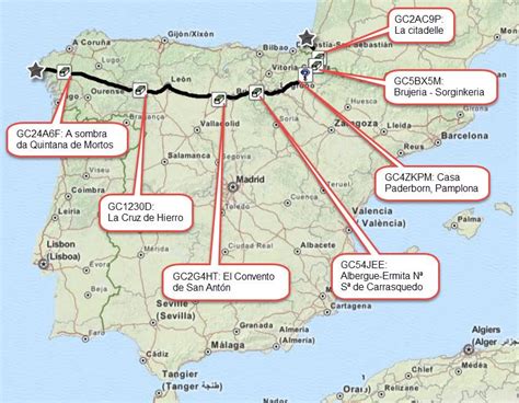 Geocaching along El Camino de Santiago, Spain – Official Blog