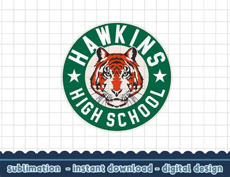 Netflix Stranger Things Hawkins High School Logo png,digital - Inspire ...