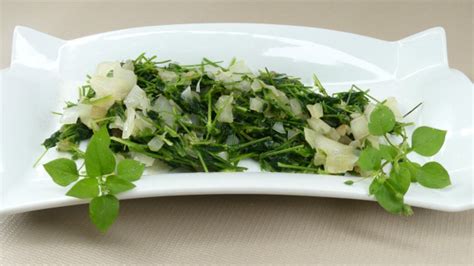 Buttered Chickweed Recipe