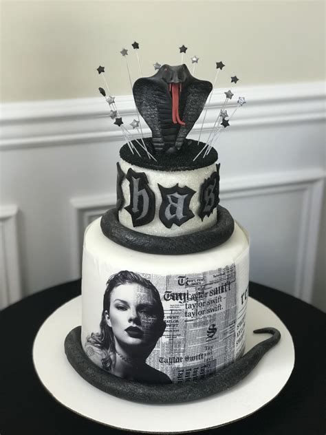 Taylor Swift Reputation Tour inspired cake | Taylor swift cake, Taylor swift birthday party ...