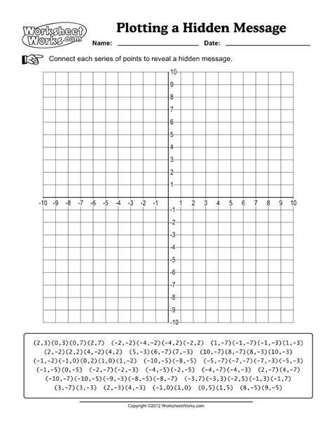 Free Printable Coordinate Graphing Worksheets - Printable Worksheets