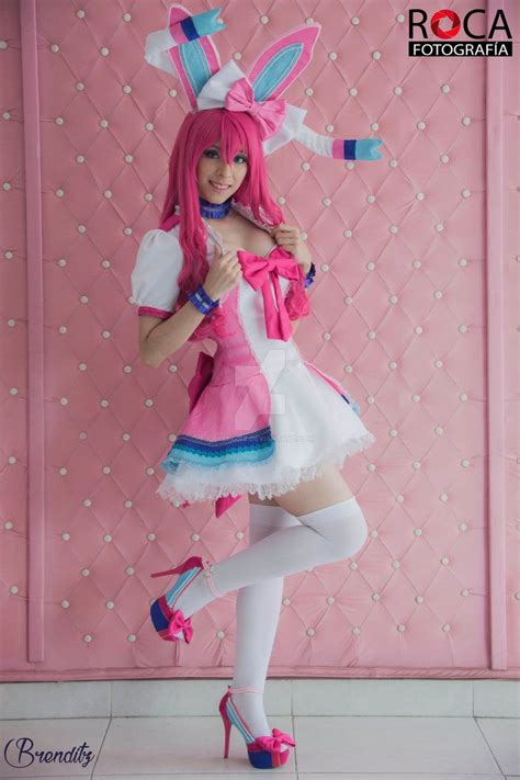 Sylveon Gijinka by Brenditz | Cosplay outfits, Cute cosplay, Cosplay dress