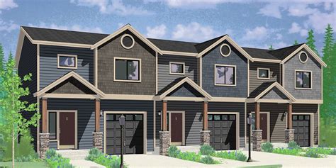 Triplex House Plan With Basement