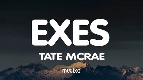 Tate McRae - Exes (Lyrics) - YouTube