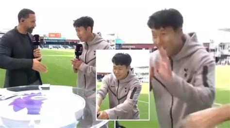 People have just noticed how Tottenham star Son Heung-min leaves interviews, it's very classy ...