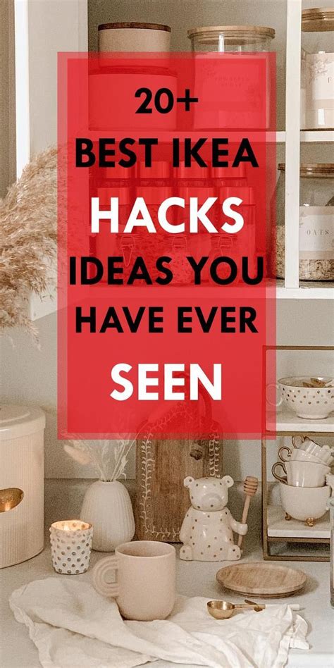 20+ Best IKEA Organization Hacks | Ikea hack, Ikea organization hacks, Diy ikea hacks