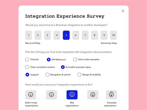 Developer Satisfaction Survey | Web design, Quiz design, Form design web