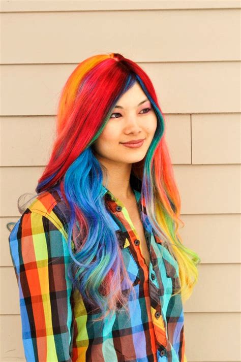 Rainbow Hair Color – StrayHair