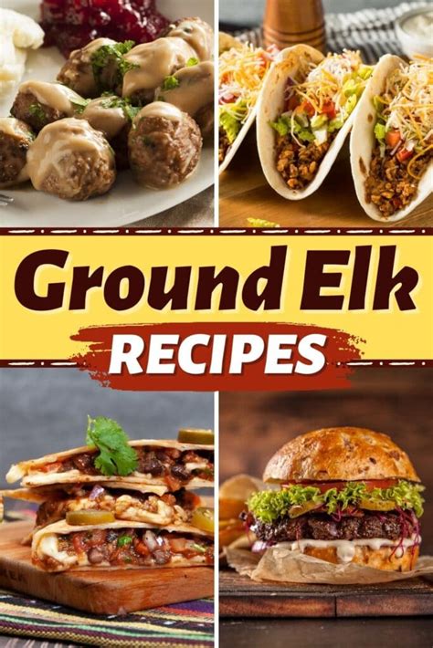 17 Best Ground Elk Recipes to Try Tonight - Insanely Good